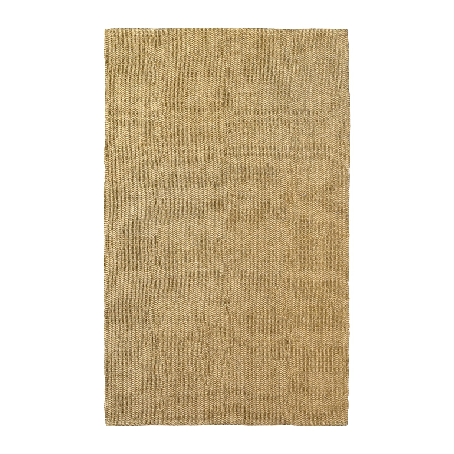 HKliving Jute Vloerkleed 150 x 240 cm - Mustard