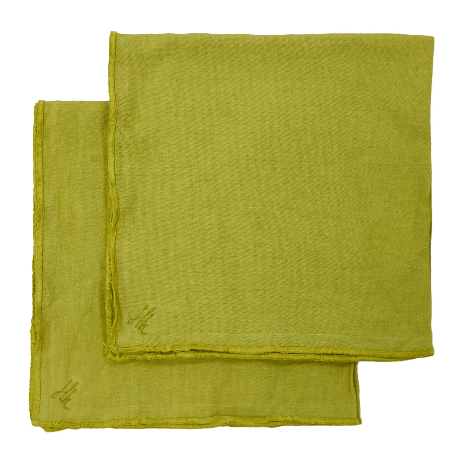 HKliving Ease Servetten - Set van 2 - Citrus