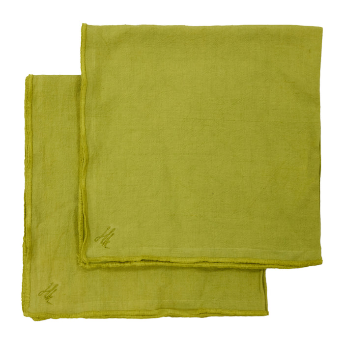 HKliving Ease Servetten - Set van 2 - Citrus