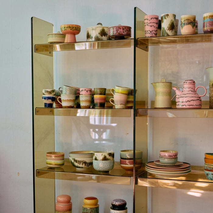 HKliving 70's Ceramics Voorraadpot - Glaze