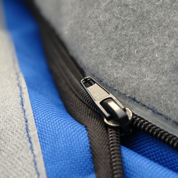 Beliani - FUZZY - Zitzak hoes - Fuchsiapaars - 140 x 180 cm - Nylon