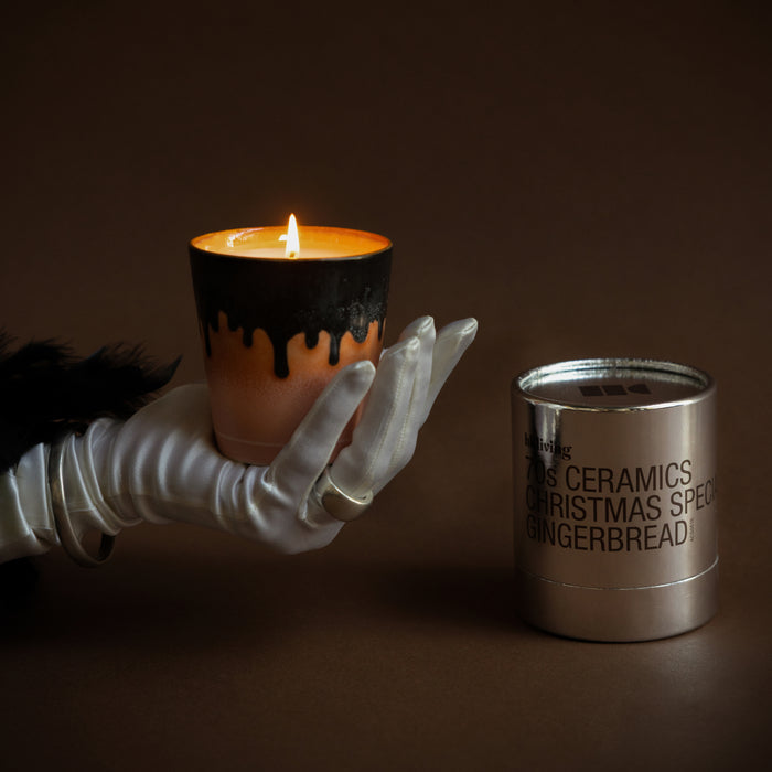 HKliving 70's Christmas Special Geurkaars - Gingerbread