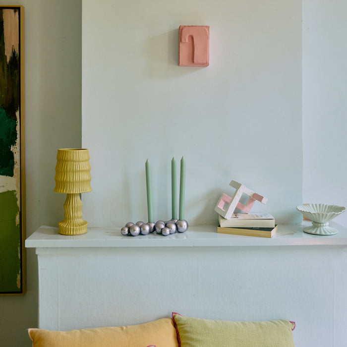 HKliving Ceramic Tafellamp - Ochre