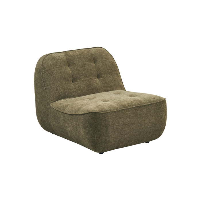 by fonQ Poco Fauteuil - Chenille - Groen