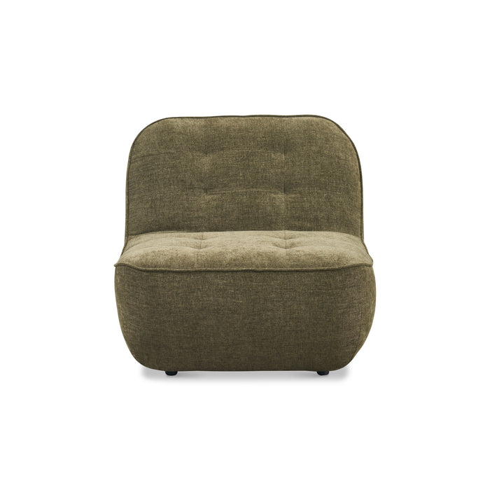 by fonQ Poco Fauteuil - Chenille - Groen
