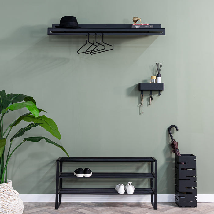 SPINDER DESIGN SWAY 120 Wandkapstok - Zwart