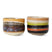 HKliving 70's Ceramics Dessert Kommen Ø 12,5 cm - Set van 4 - Humus