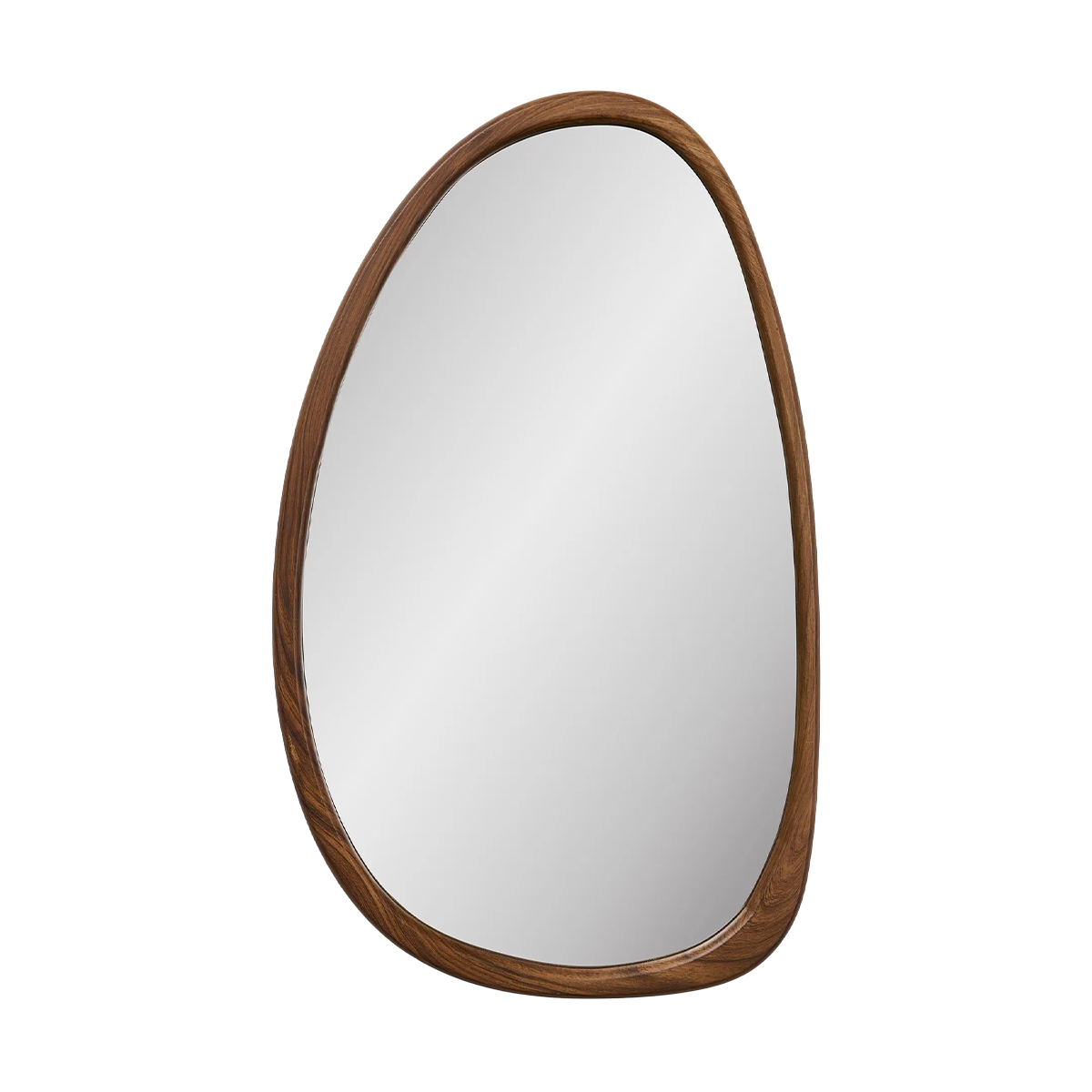 Artichok Adeline Organische Wandspiegel Bruin - 65 x 39 cm
