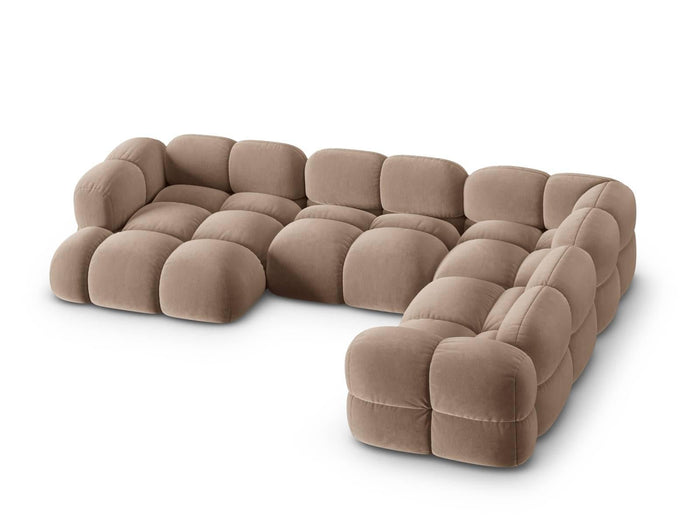 Cosmopolitan Design Hoekbank Loretto rechts velvet