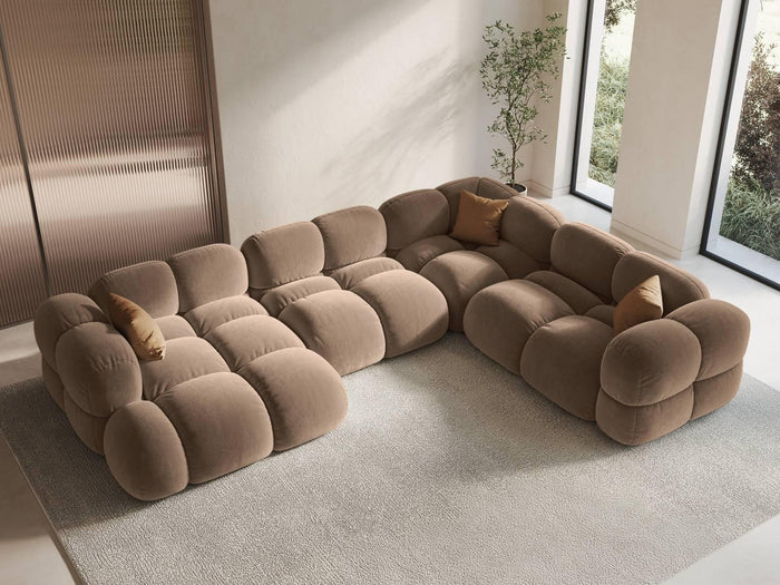 Cosmopolitan Design Hoekbank Loretto rechts velvet