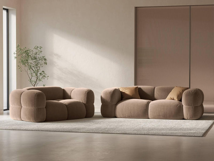 Cosmopolitan Design 3-zitsbank Loretto velvet