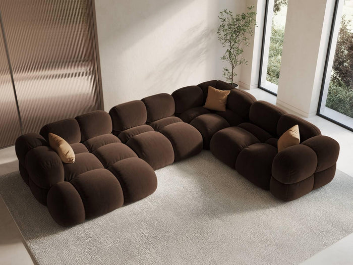 Cosmopolitan Design Hoekbank Loretto rechts velvet