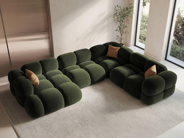 Cosmopolitan Design Hoekbank Loretto rechts velvet