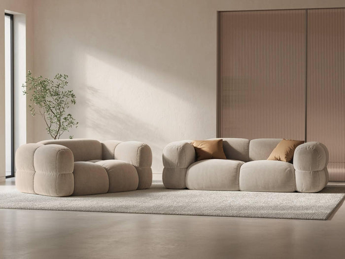Cosmopolitan Design 3-zitsbank Loretto velvet