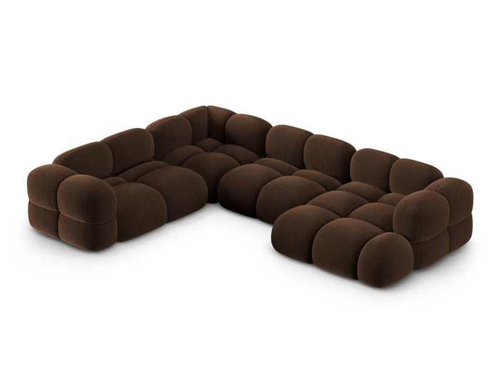 Cosmopolitan Design Hoekbank Loretto links velvet
