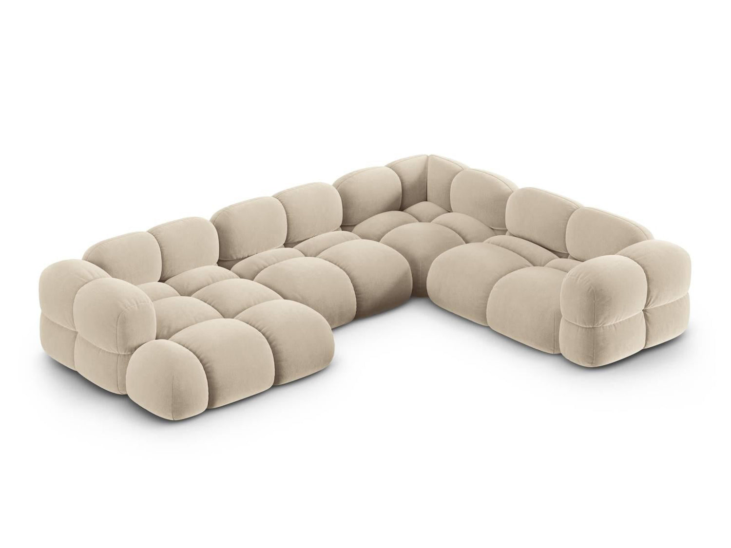 Cosmopolitan Design Hoekbank Loretto rechts velvet