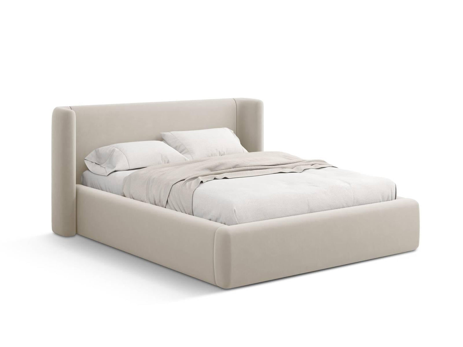 Micadoni Bedframe Jolene 180x200 cm met opbergvak velvet