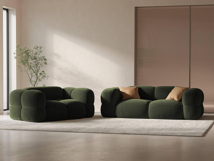 Cosmopolitan Design 3-zitsbank Loretto velvet