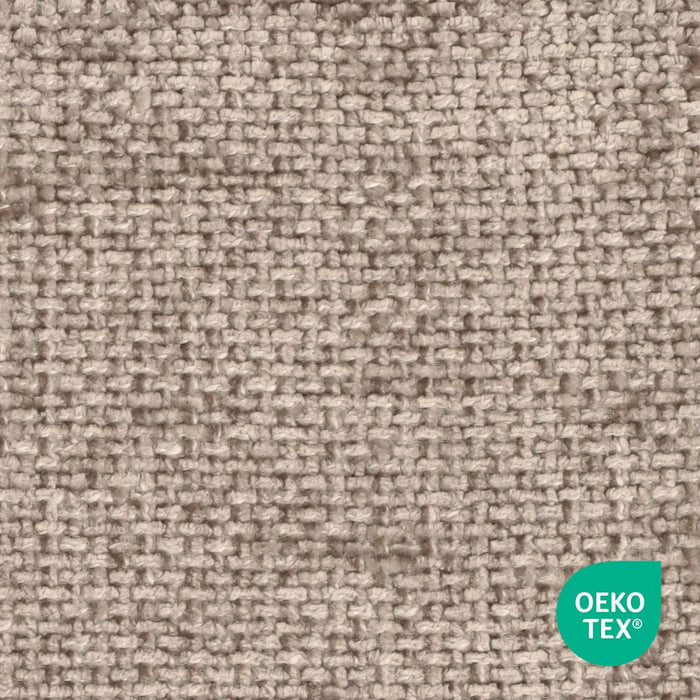 Nolon Nino-Isa Barkruk Bruin - Stof - Wit Onderstel - 75 cm