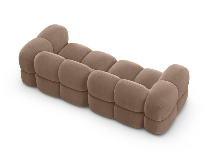 Cosmopolitan Design 4-zitsbank Loretto velvet