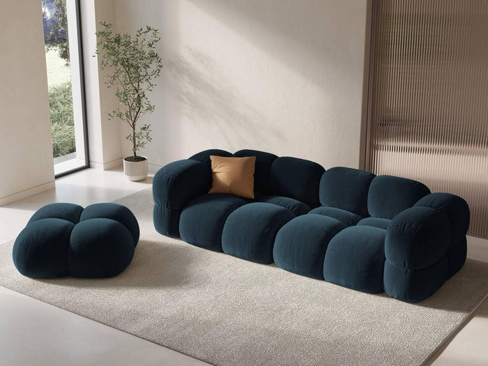 Cosmopolitan Design 4-zitsbank Loretto velvet