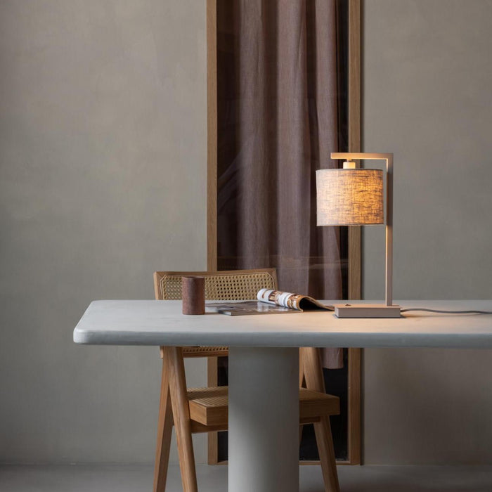 it's about RoMi Boston Tafellamp - Bruin / Zand