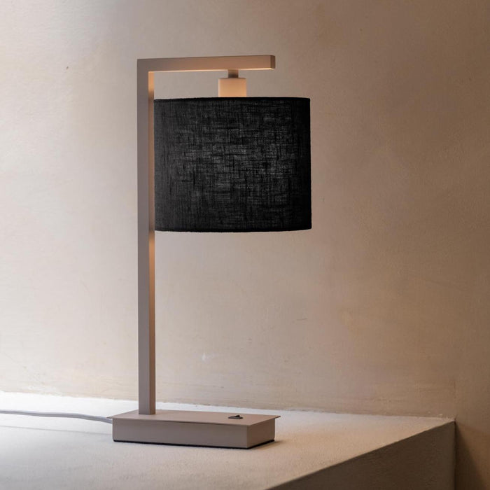 it's about RoMi Boston Tafellamp - Bruin / Zwart