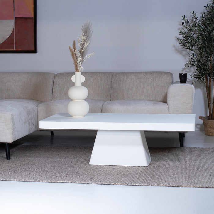 Giga Meubel - Salontafel Avia Rechthoek Wit 130cm