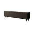 Meubella - TV-Meubel Lima - Zwart - 163 cm