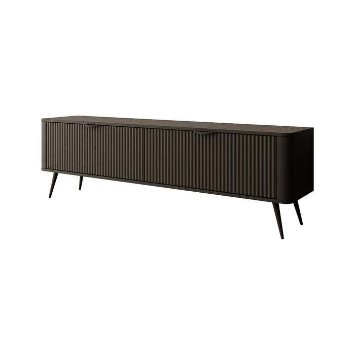 Meubella - TV-Meubel Lima - Zwart - 163 cm