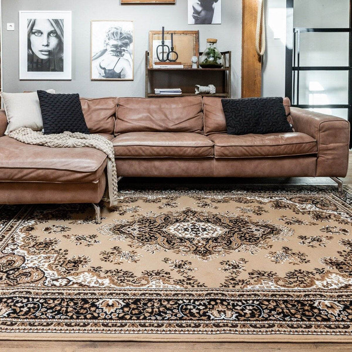 Interieur05 Vintage Vloerkleed Bruin Perzisch - Retro - Nain