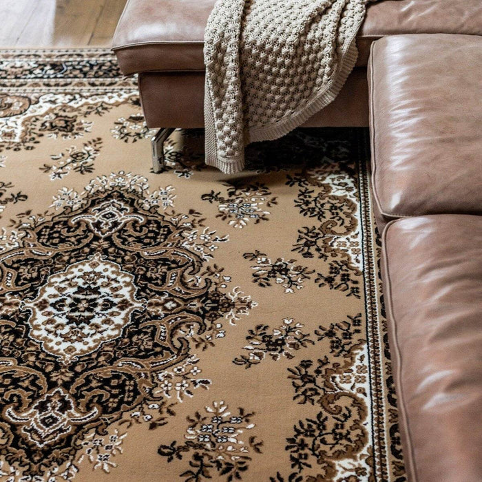 Interieur05 Vintage Vloerkleed Bruin Perzisch - Retro - Nain