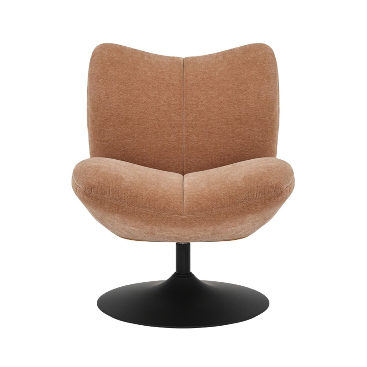 Bronx71 Draaifauteuil Lise chenille terracotta