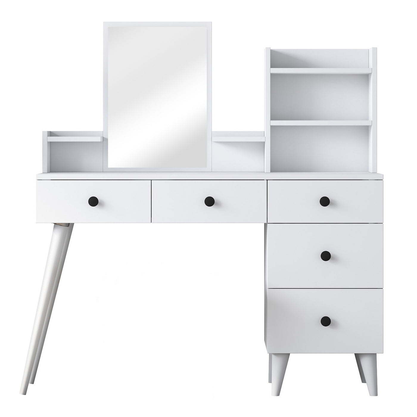 Giga Meubel - Bureau Wit Hout - 99x66x88cm - My Desk