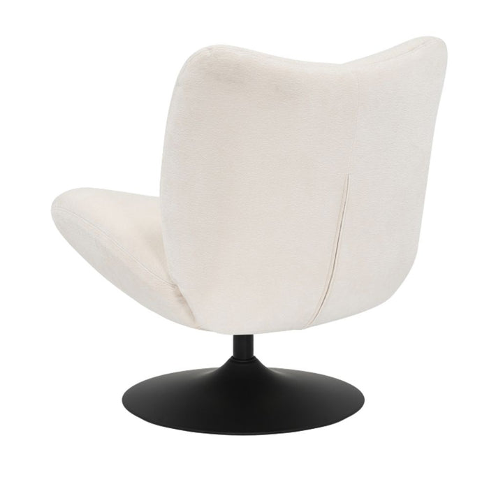 Bronx71 Draaifauteuil Lise chenille off white