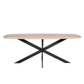StarFurn - Eettafel Naturel Hout - 200x100x76cm - Ferris