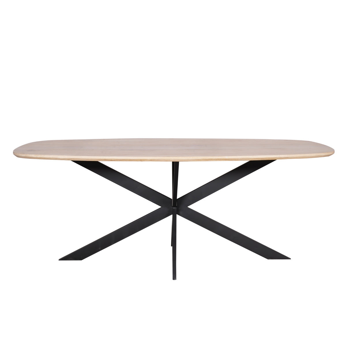 StarFurn - Eettafel Naturel Hout - 200x100x76cm - Ferris