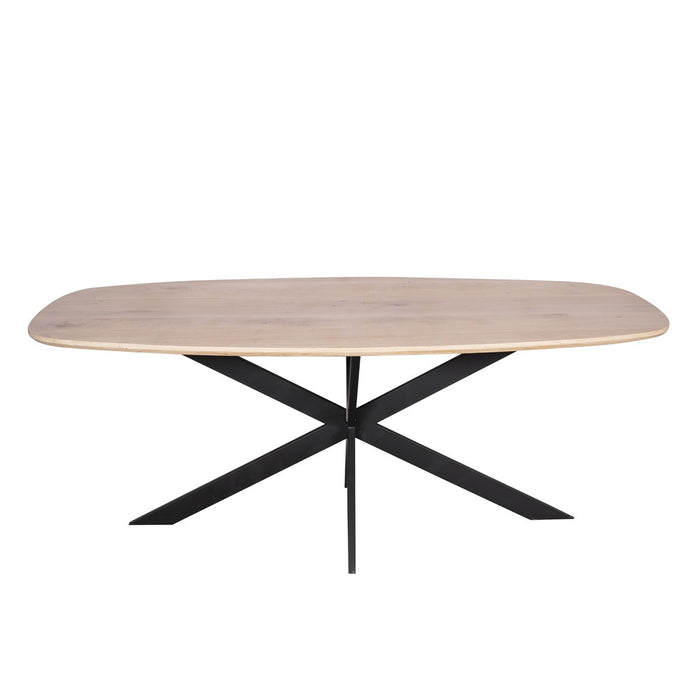 StarFurn - Eettafel Naturel Hout - 200x100x76cm - Ferris