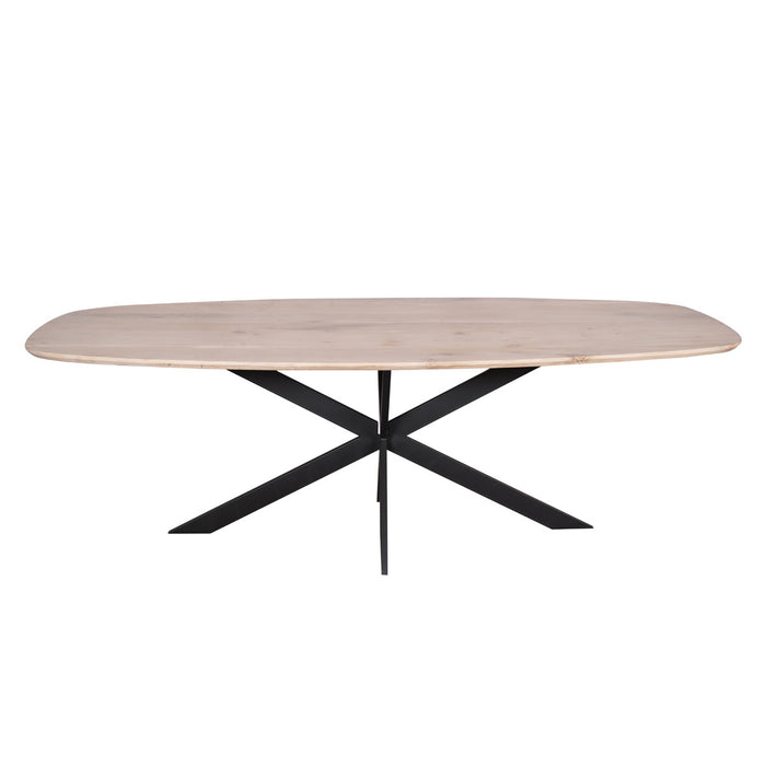 StarFurn - Eettafel Naturel Hout - 200x100x76cm - Ferris