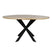 StarFurn - Eettafel Rond Naturel Hout - 150x150x76cm - Ferris