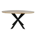 StarFurn - Eettafel Naturel Hout - 150x150x76cm - Ferris