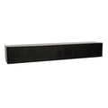 StarFurn - Zwevend Tv-meubel Zwart Hout - 200x35x30cm - Madison