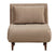 Bronx71 Velvet slaapfauteuil Hanna taupe