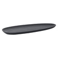Tray Ovaal Cole Black | Zwart | Hout