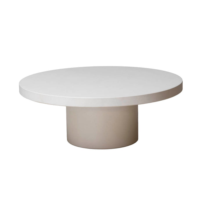 Giga Meubel - Salontafel Beige Eco Composiet - 90x90x30cm - Eden