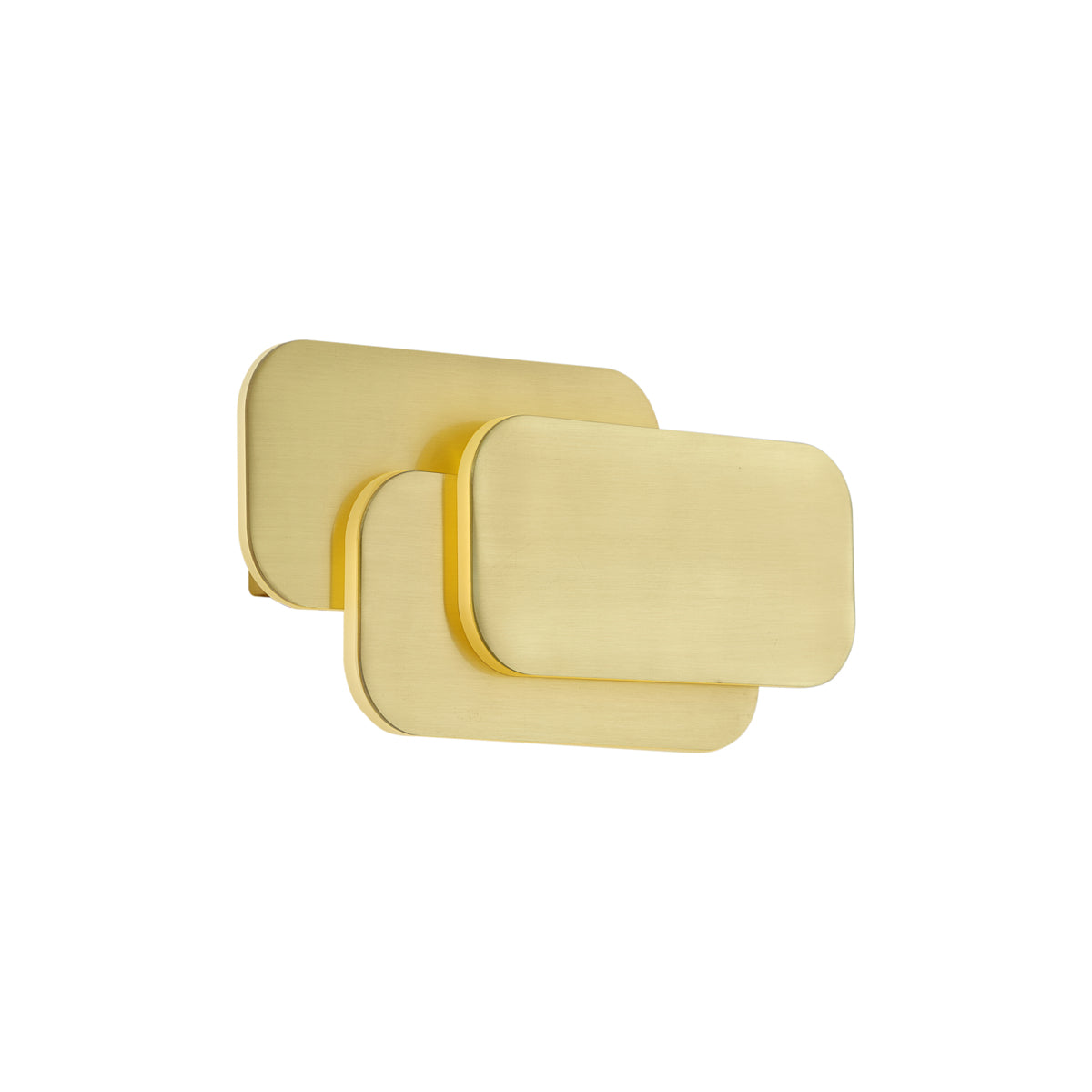 QAZQA Moderne wandlamp messing incl. LED 3 staps dimbaar - Dias