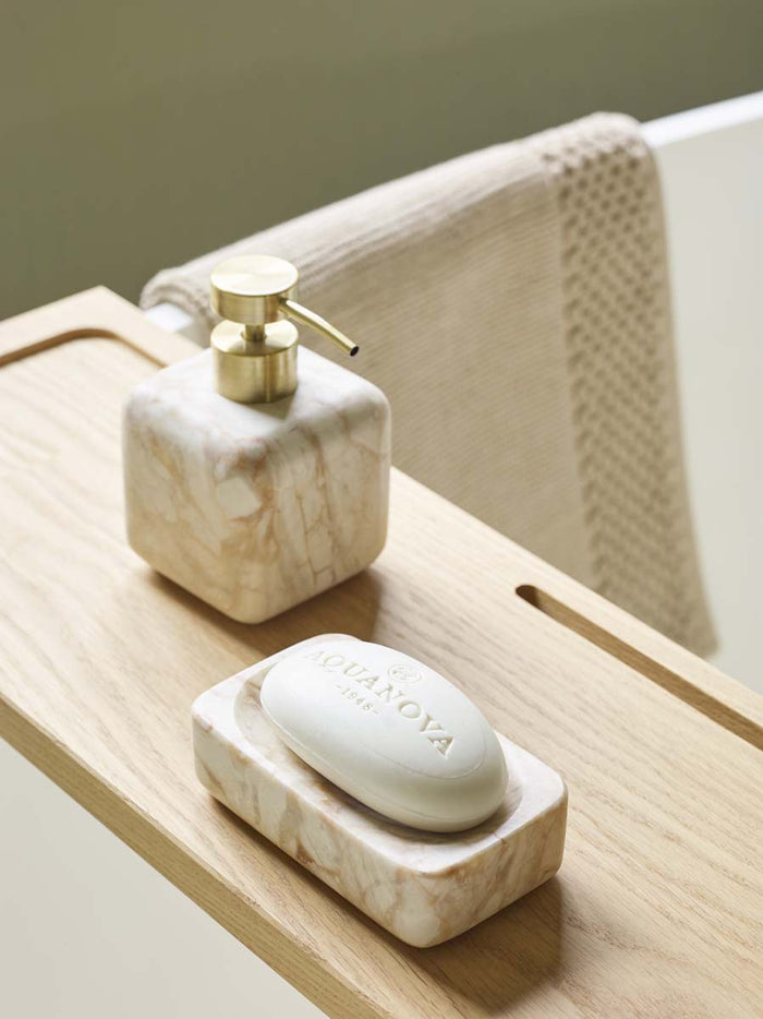 Blake Zeepdispenser Desert | Beige | Natuursteen