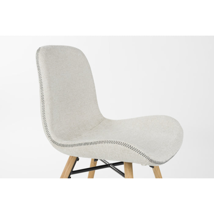 Housecraft Lester Eetkamerstoelen Beige - Set van 2