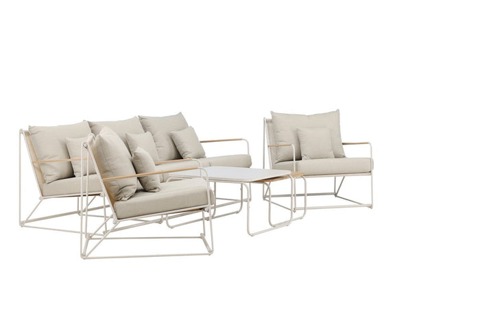 Rebellenclub Olbia Loungeset - Beige