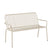 Rebellenclub Electra Tuinbankje - 130 x 64 cm - Beige Ê